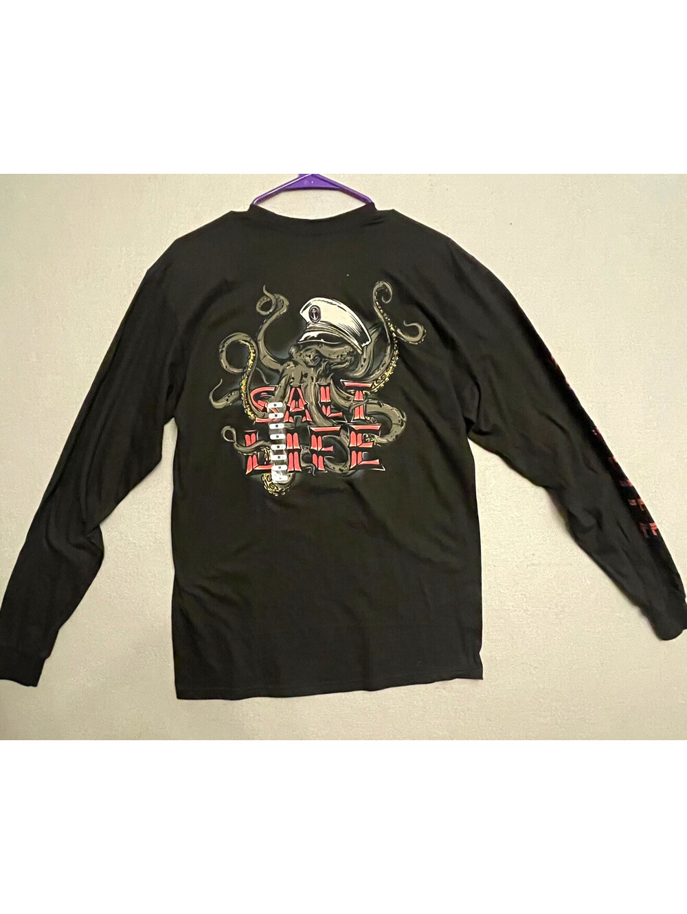 Salt Life Mens Octopus Graphic Long Sleeve T-Shirt - M